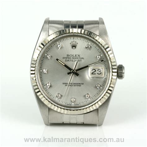 16014 diamond dial rolex|rolex datejust 16014 price.